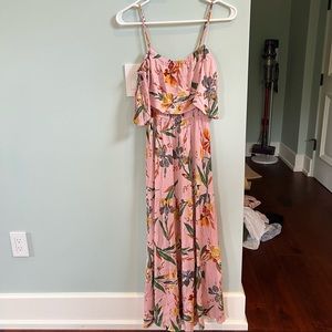 IJOAH Off the shoulder floral dress